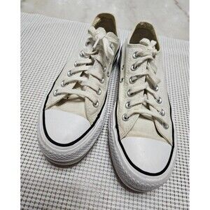 Converse All Star Women's White Low Top Shoes Size 4